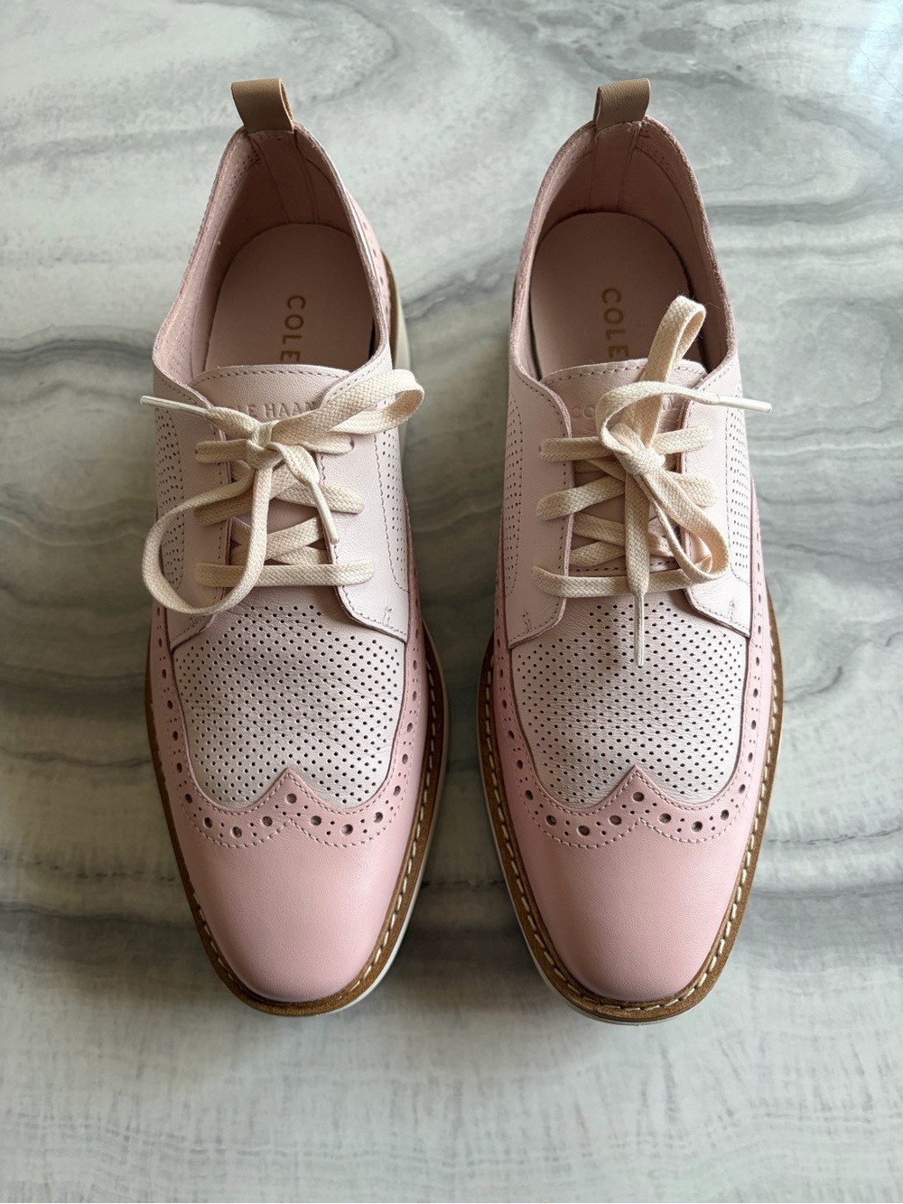 Cole Haan Women's ØriginalGrand Platform Wingtip Oxfords - Picture 9 of 10